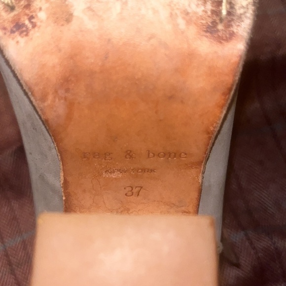 Rag & Bone leather booties size EU 37 US 7 - Picture 3 of 11